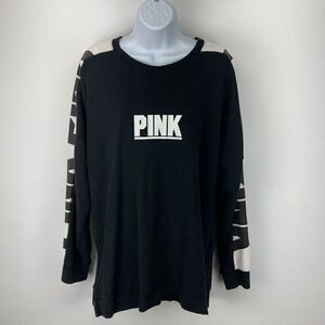 PINK Long Sleeve Pullover Light Sweatshirt Women’s Size Medium